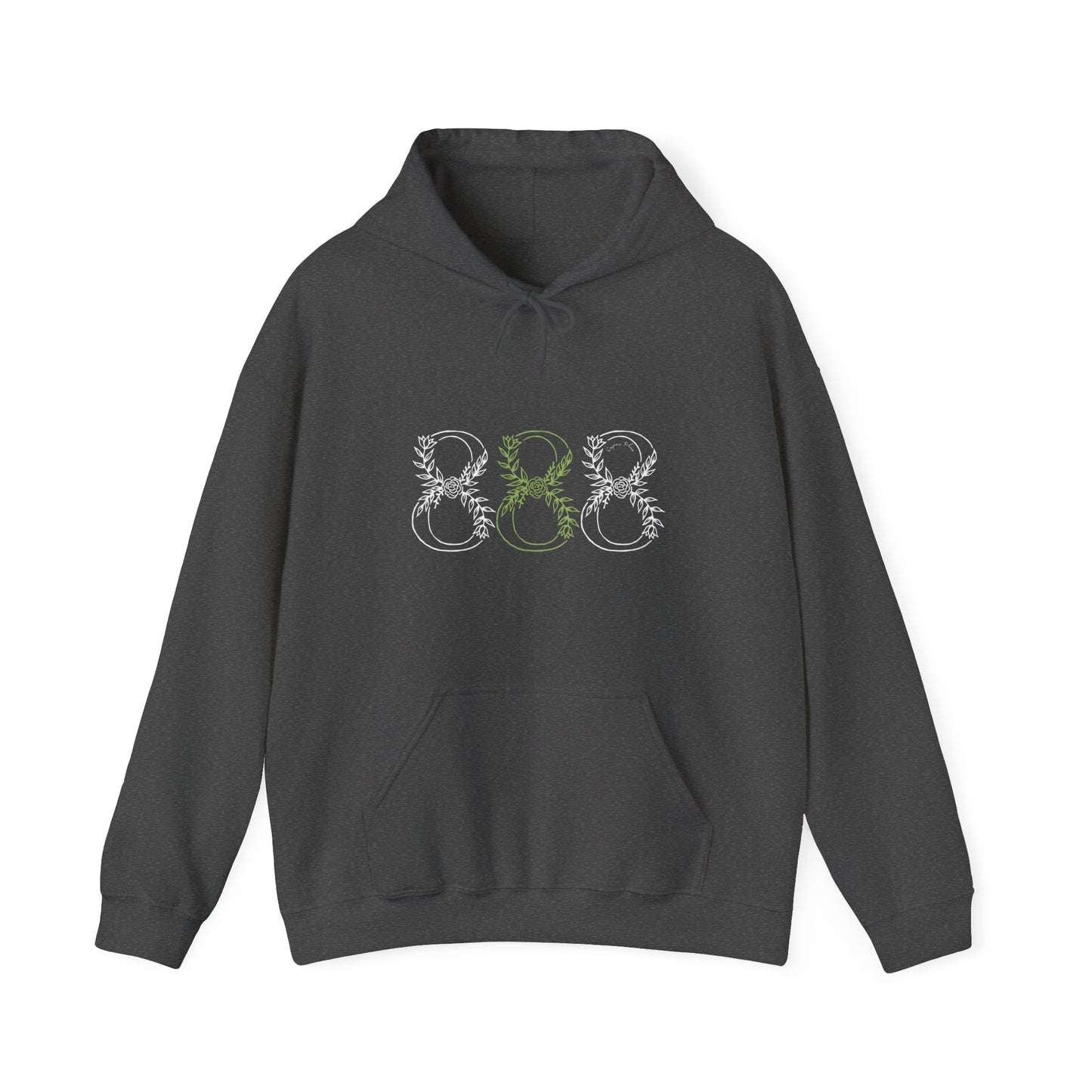 888 Abundance & Prosperity Heavy Blend™ Hooded Sweatshirt