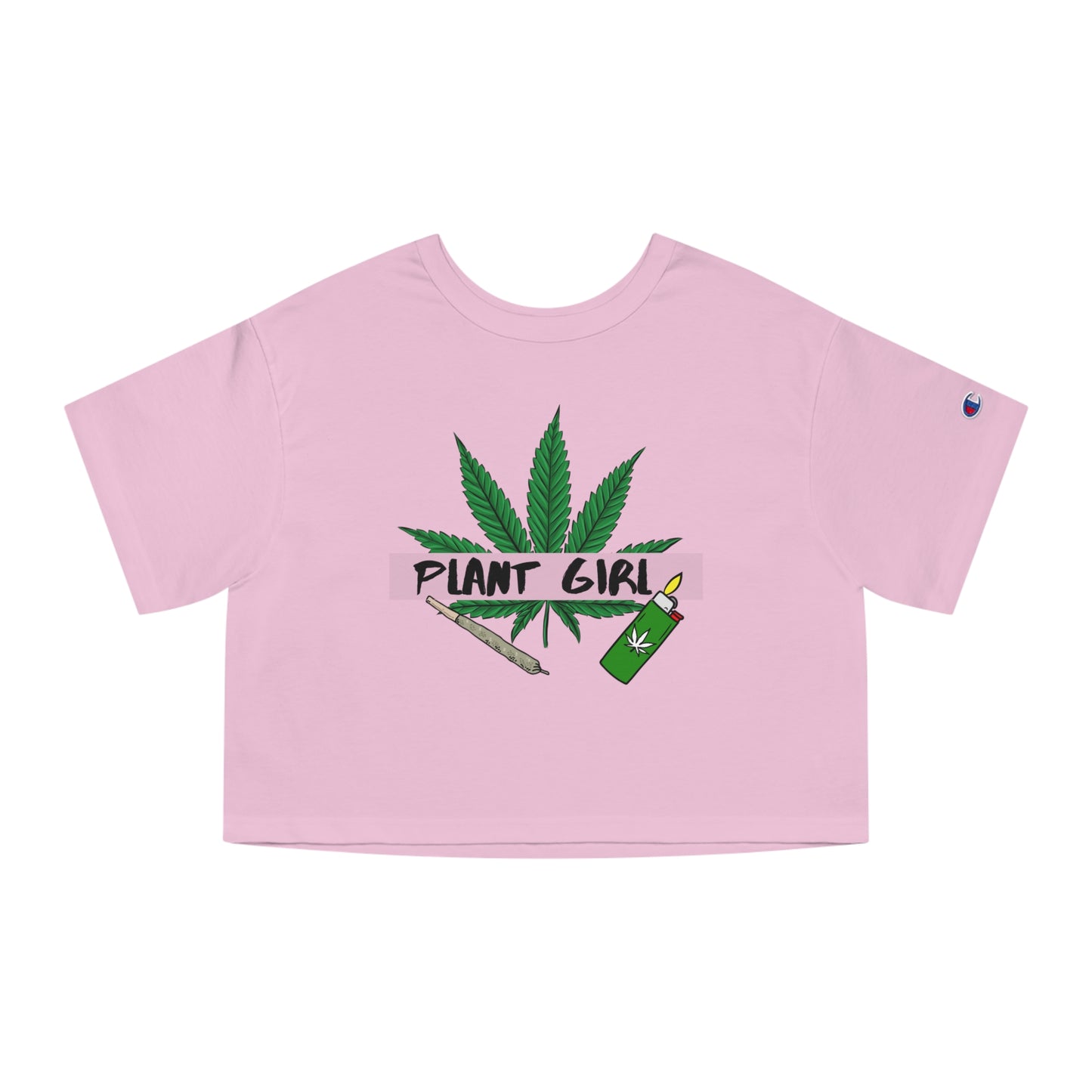 Phreestyle Plant Girl Cropped Tee