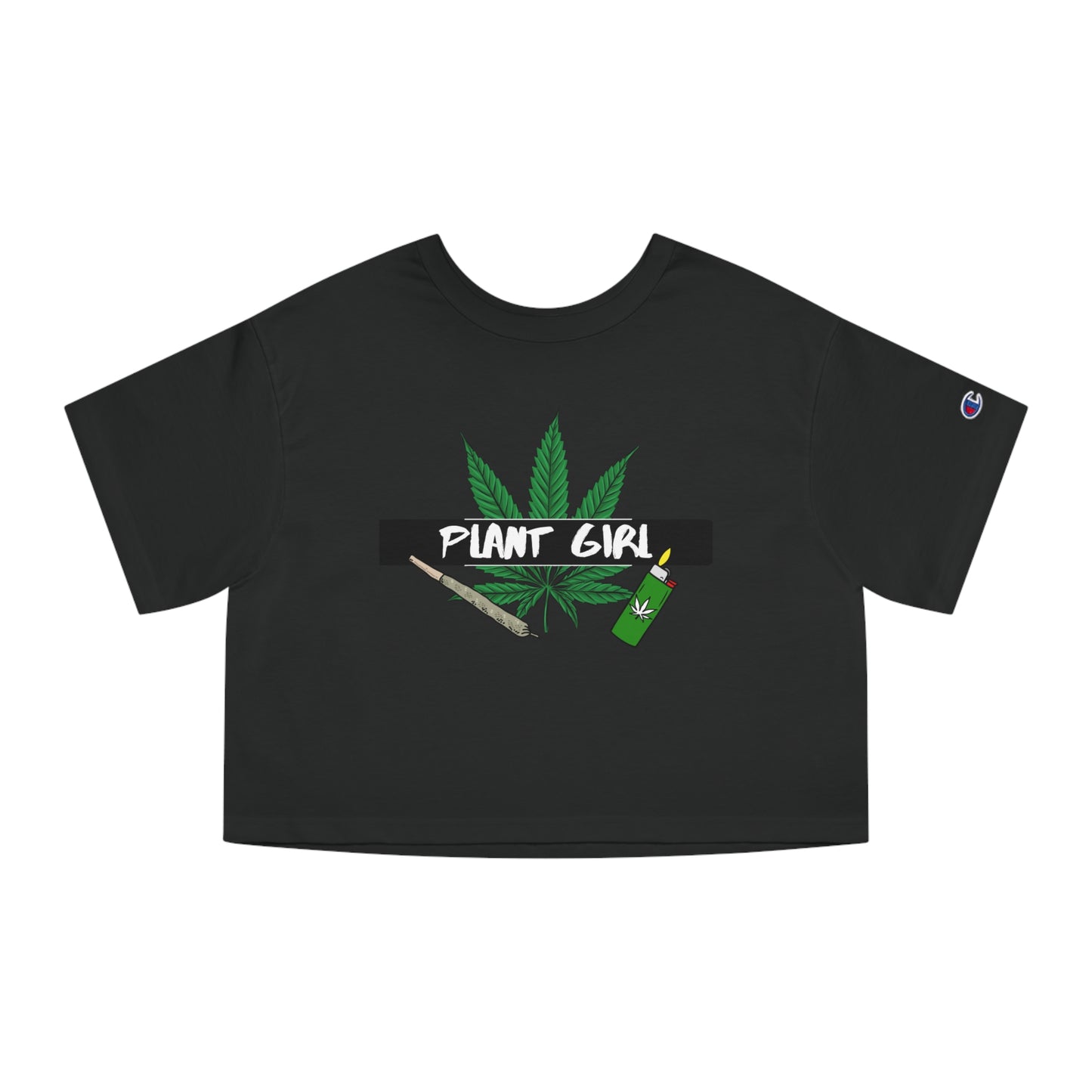 Phreestyle Plant Girl Cropped Tee