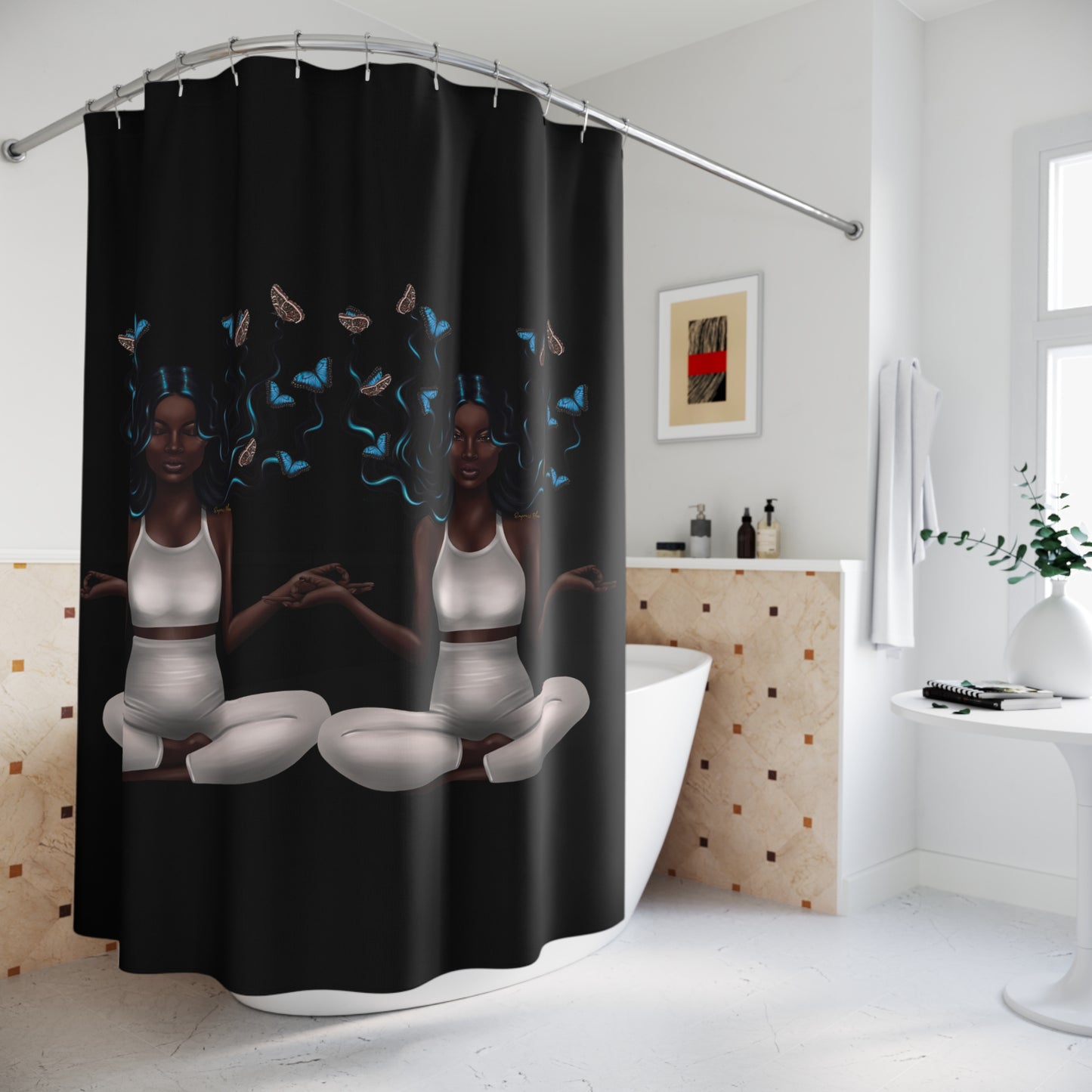 Twinin' Shower Curtain