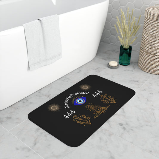 444 Divinely Protected Memory Foam Bath Mat