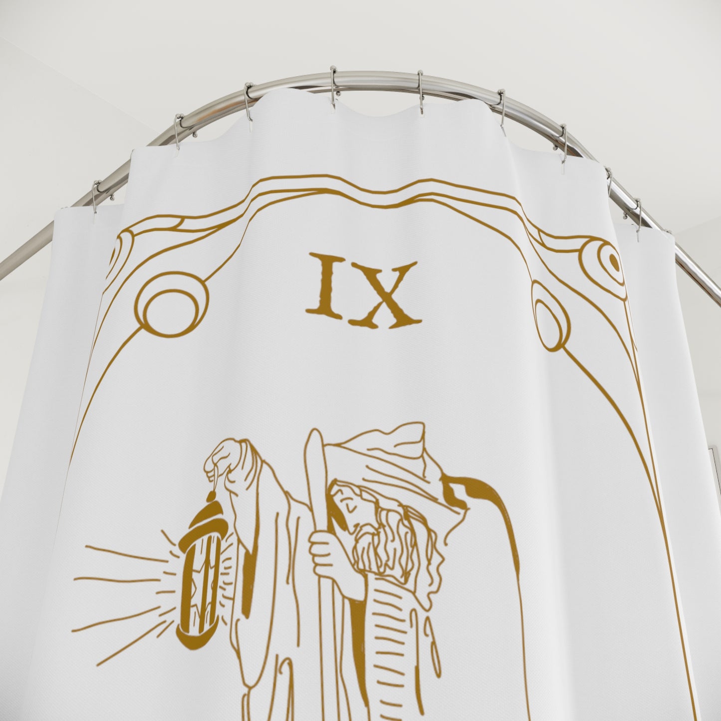 The Hermit Shower Curtain