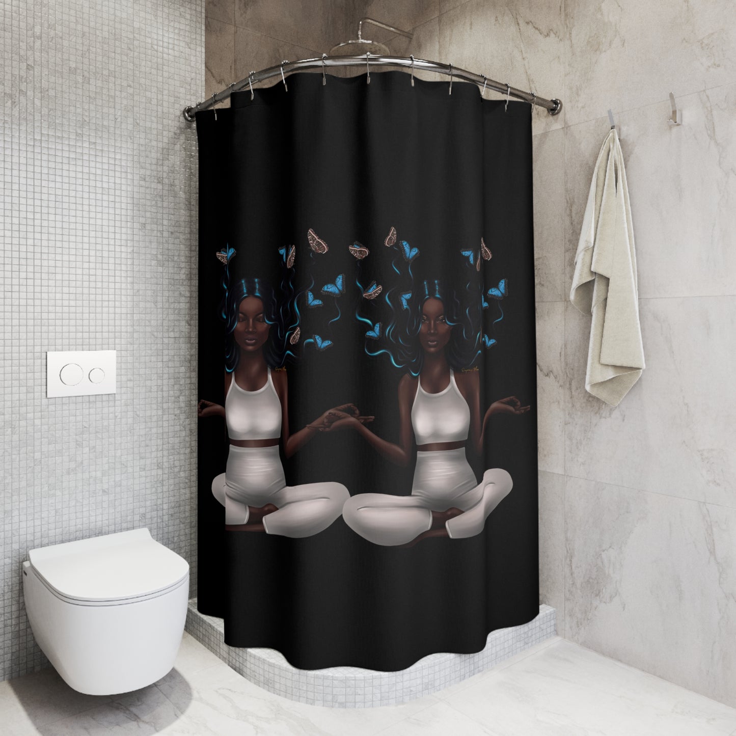 Twinin' Shower Curtain