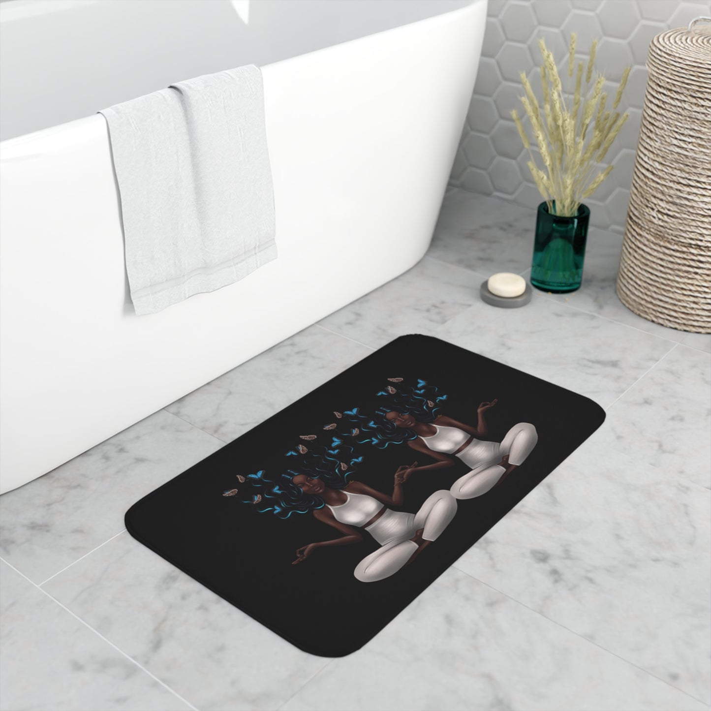 Gemini Twin Memory Foam Bath Mat