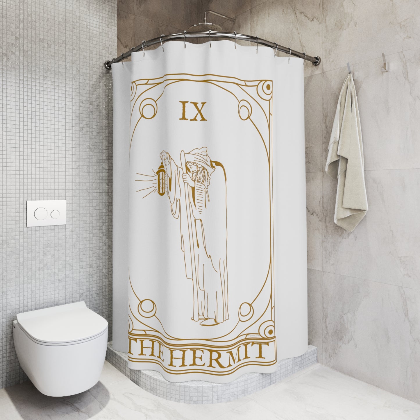 The Hermit Shower Curtain