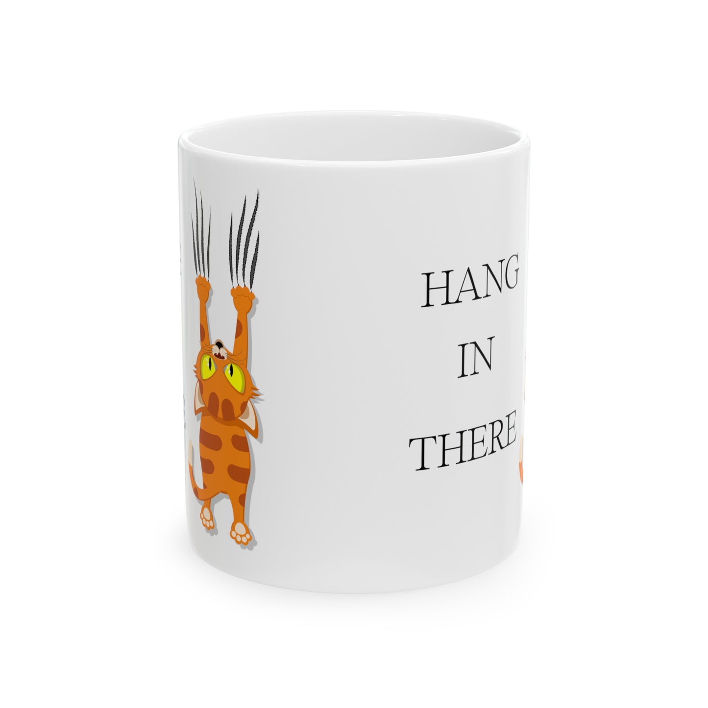 Hang In There Ceramic Mug, 11oz