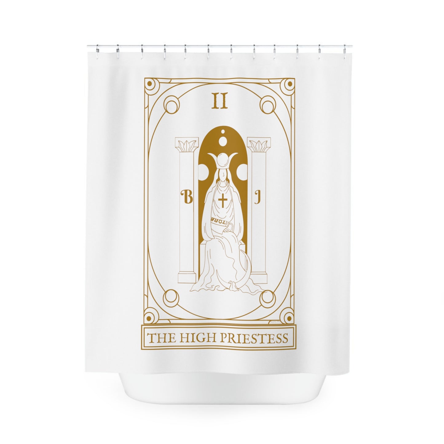 The High Priestess Shower Curtain