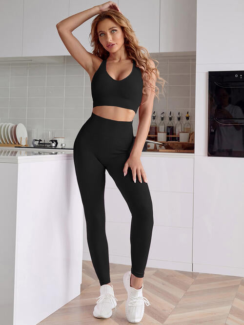 Sport Tank and Leggings Set