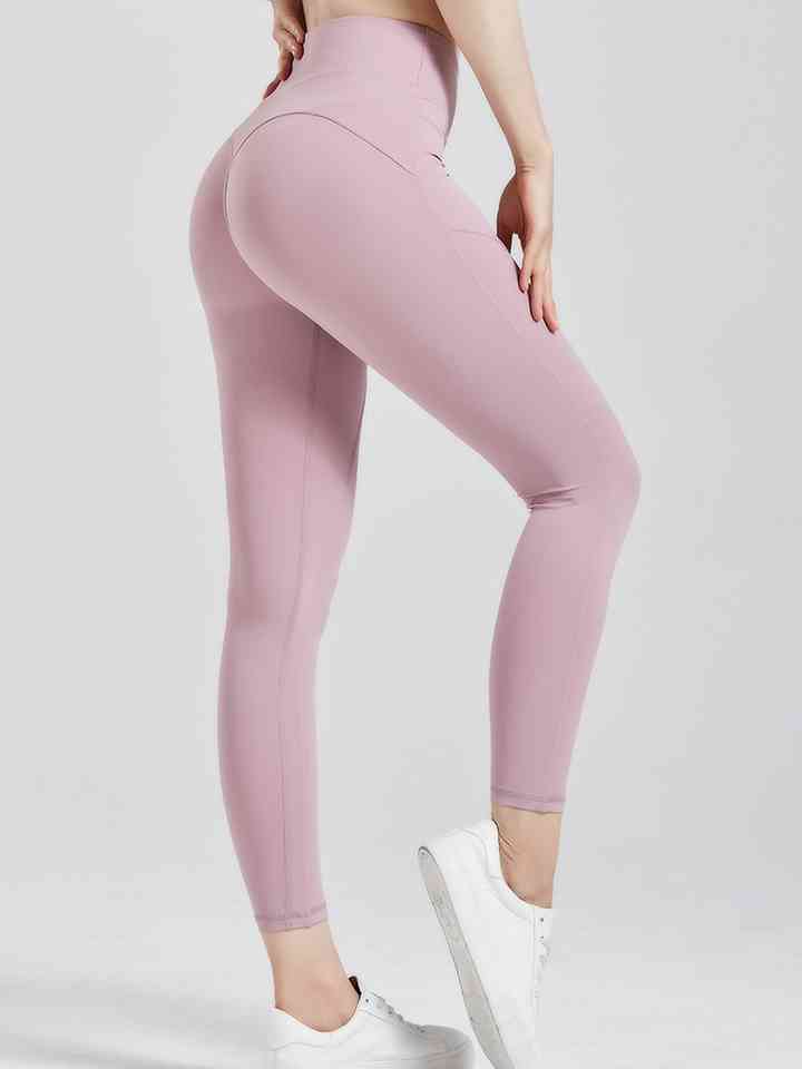 Wide Waistband Active Leggings